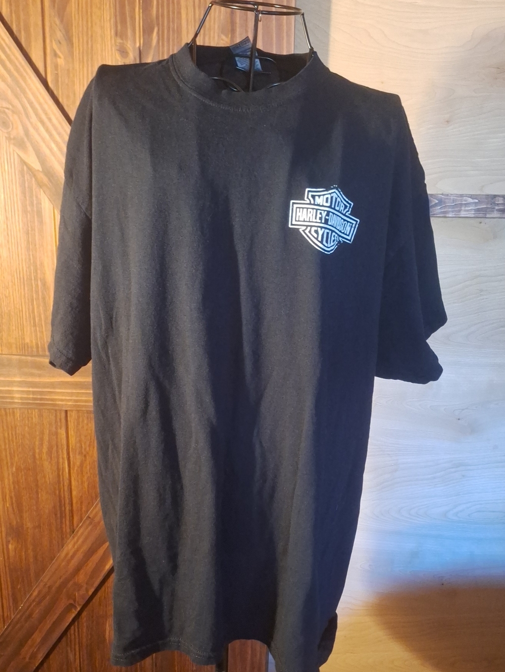 Gildan Harley-Davidson Themed Men’s Black Logo T-Shirt